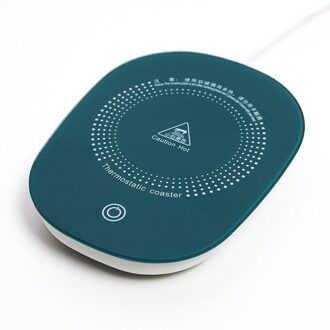 Warmer Heater Pad Elektrische Aangedreven 220V Witte Elektrische Aangedreven Cup Warmer Heater Pad Koffie Thee Melk Mok Kantoor Keuken huis groen