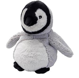 Warmies magnetronknuffel Pinguïn H25cm grijs