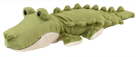 Warmies warmteknuffel krokodil - 48 cm - magnetron knuffel - heatpack - kinderen