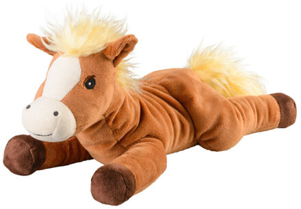 Warmies warmteknuffel pony 36 cm bruin