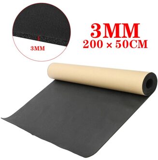 Warmte-isolatie Katoen Auto Geluidsisolatie Katoen Geluid Absorberende Schuim Isolatie Katoen 3/5/6/10mm Dikte 100/200Cm Zilver