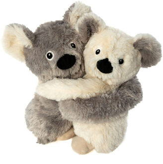 Warmte/koelte knuffel - magnetron - koala - 25 cm - grijs - voor kinderen/jongens/meisjes