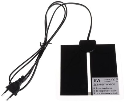 Warmte Mat Reptiel Broedmachine Incubator Huisdier Verwarming Pad Brouwsel Eu Plug 7W 14W 20W 28W 62KD 220-240V 14W