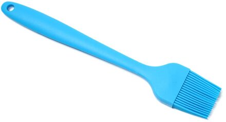 Warmte Temperatuur Weerstand Handvat Siliconen Borstel Melk Barbecue Bbq Pan Grill Borstel Gebak Tool Silicon Butter 4 Kleur Beschikbaar Blauw