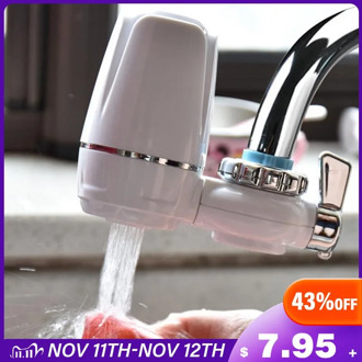 Warmtoo Mini Activated Carbon Water Purifier Filter Kitchen Tap Faucet Washable Household Ceramic Percolator Water Purification