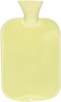 Warmwater kruik - 2 liter - geel - winter kruiken