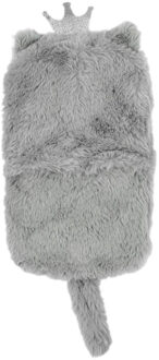 Warmwaterkruik - 1L - poes - dierenkruik - kruik - met hoes -bedkruik - kruikenzak