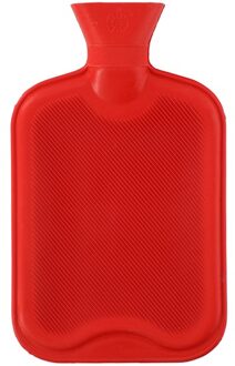 Warmwaterkruik 2 liter grijs of rood