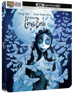 Warner Bros Corpse Bride 4K Ultra HD Collector's Edition with SteelBook