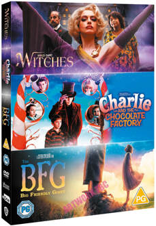 Warner Bros Roald Dahl Triple Boxset