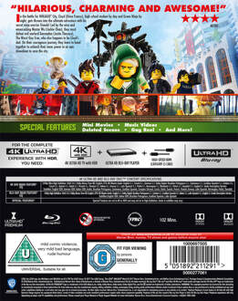 Warner Bros The LEGO Ninjago Movie - 4K Ultra HD