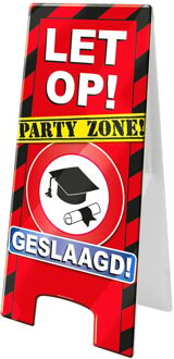 Warning sign - Geslaagd