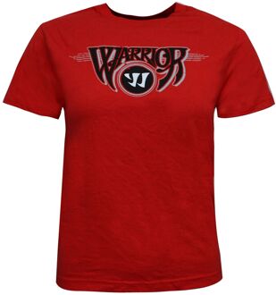 Warrior Hesher Tee Korte Mouw Rood Jongens Junior T-shirt WLTB 026 RDC - maat