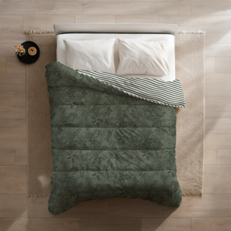 Wasbaar Easy Dekbed Zonder Overtrek - Zonder Overtrek Green Sea - Exclusief Kussensloop - 240x200 Cm (Lits-Jumeaux) - Zydante - Dekbed-Discounter.nl