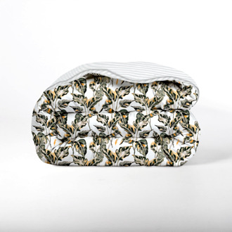 Wasbaar Easy Dekbed Zonder Overtrek - Zonder Overtrek - Painted Jungle - Dekbed-Discounter.nl