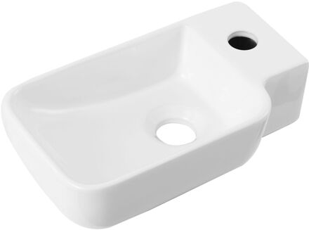 Wasbak Ceno - Keramiek - Wit - 19x38,5x14cm