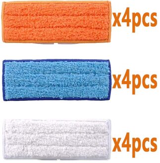 Wasbare Nat Dweilen Pads Vochtige Pads Droog Pad doek voor iRobot Braava Jet 240 241 cleaner onderdelen Vervanging kit