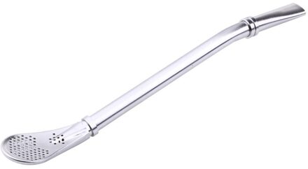 Wasbare Rietje Filter Handgemaakte Yerba Mate Roestvrij Staal Thee Bombilla Kalebas Praktische Drankjes Gereedschap Bar Accessoires met Ring