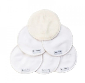 wasbare zoogcompressen - badstof (soort achterzijde: PUL)