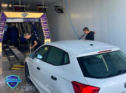 Wasbeurt bij Carwash XL Coevorden
