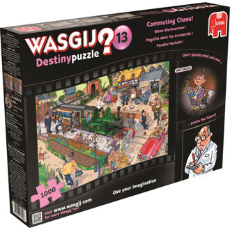 Wasgij Destiny 13 Woon-Werkverkeer! - Puzzel - 1000 stukjes