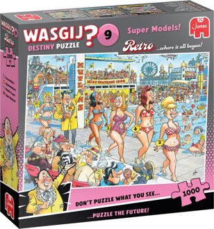 Wasgij Retro Destiny 9 - Topmodellen! (1000 stukjes)