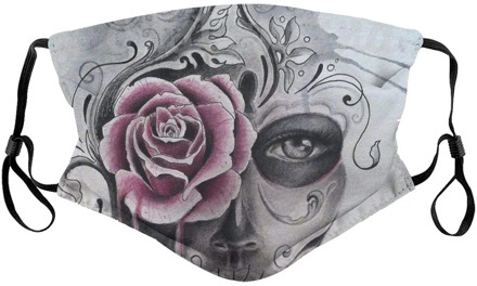 Washable Face Mask With 2Pcs Filter Breathable Mask Reusable Mouth Mask Cloth Mouth Caps Protective Mouth Cover mascarillas