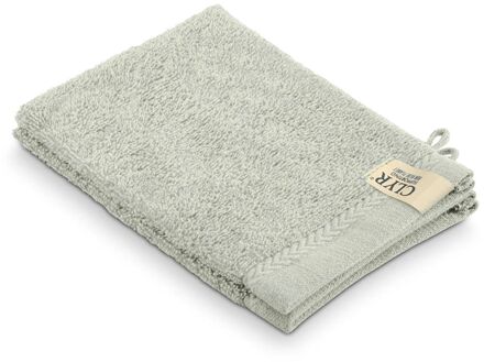 Washandjes 16x21 cm 500 gram North Sea Grey - 2 stuks