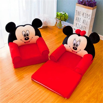 Washed Kids Sofa Fashion Children Sofa Folding Cartoon Baby Mini Sofas Kindergarten Baby Seat Sofa with Filling Home Furniture