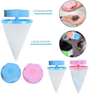 Washing machine filters out garbage cleaning supplies laundry ball through filter bag floating pet catcher laundry bag 50*