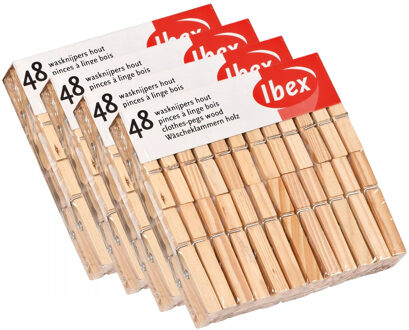 Wasknijpers - 192x - hout - knijpers - wasspelden - wasgoed ophangen