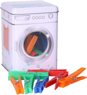 Wasknijpers In Blik Multikleur