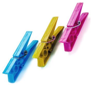 Wasknijpers Plastic (20 Stuks)