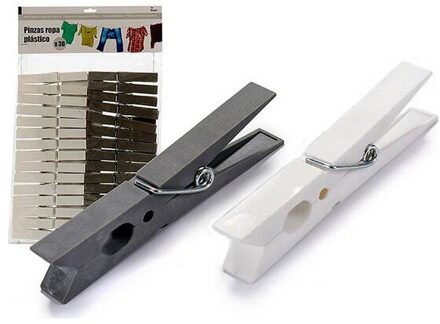 Wasknijpers Plastic (30 Pcs)