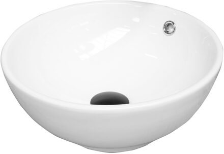 Waskom BWS Salt 40cm Rond Porselein Wit