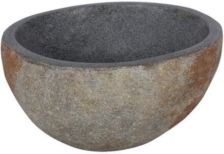 Waskom Differnz Riverstone Diameter 23-25cm Natuursteen Grijs