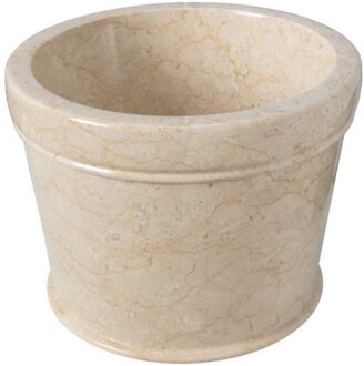 Waskom Imso Lavabo Secchio Cream Marmer 40x30cm Crème