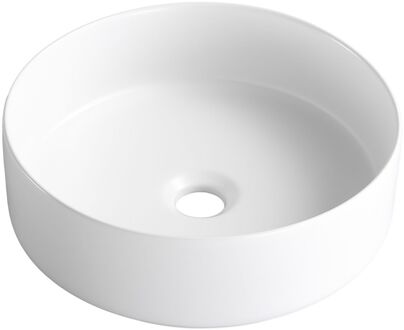 Waskom Studio - Keramiek - Rond - Mat Wit - 37cm