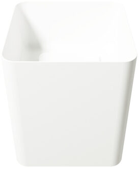 Waskom Zydra Aris 42x42 cm Glacier White Mat Wit