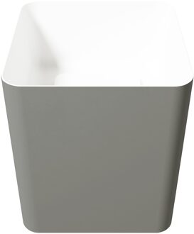 Waskom Zydra Aris 42x42 cm Titanio Grijs