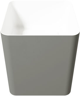 Waskom Zydra Aris 42x42 cm Titanio Grijs