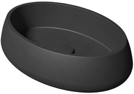 Waskom Zydra Elipse 60x42 cm Negro Zwart