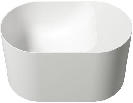 Waskom Zydra Guadiana 50x30 cm Glacier White Wit