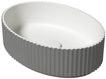 Waskom Zydra Olympia 48x34,5 cm Titanio Grijs