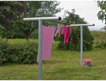 Waslijn verzinkt staal - Pipe 110 x 489 x 200 Aluminium