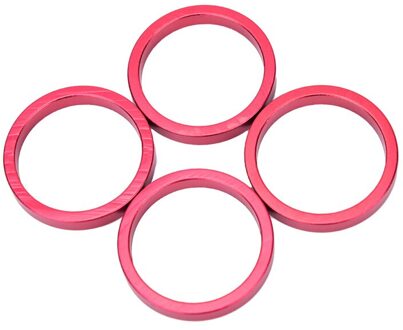 Wasmachine 5Mm Fiets Vork Wasmachine Bar Pakking Aluminium Fiets Oortelefoon Wasmachine Lift Stuur rood