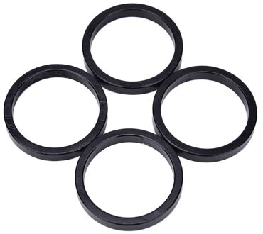 Wasmachine 5Mm Fiets Vork Wasmachine Bar Pakking Aluminium Fiets Oortelefoon Wasmachine Lift Stuur zwart