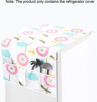 Wasmachine Cover Met Pocket Koelkast Top Cover Magnetron Stofdicht Cover Huishouden Thuis Opslag Accessoires 2