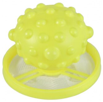 Wasmachine Haar Bal Zuig Hair Remover Stick Zak Reiniging Kleren Wassen Bal Filter Bescherming Haar Bal Removal Tool geel