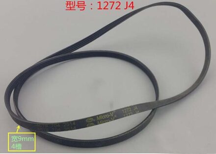wasmachine riem 1272 j4 4 groeven 9mm breedte
